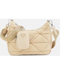 Prada - Padded Re-Nylon Shoulder Bag - Lyst