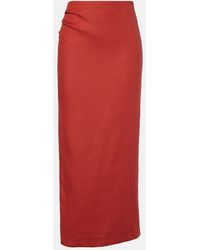 SIR. - Linen Maxi Skirt - Lyst