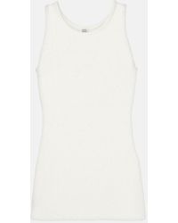 TOTEME - Boucle-Knit Tank Top - Lyst