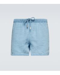Vilebrequin - Shorts aus Leinen - Lyst