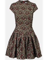 Jonathan Simkhai - Vestido Corto Elowen De Jacquard - Lyst