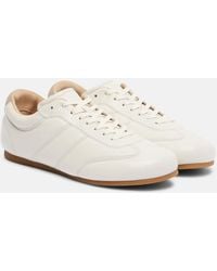 Lemaire - Sneakers Soft Runner Aus Leder - Lyst