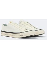 Visvim - Nolan Leather-Trimmed Canvas Sneakers - Lyst