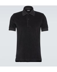 Tom Ford - Cotton Blend Polo Shirt - Lyst