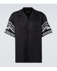 Dolce & Gabbana - Bandana Silk Shirt - Lyst