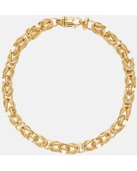 TOTEME - Byzantine 24Kt-Plated Choker - Lyst
