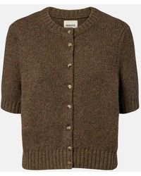 KHAITE - Nora Cashmere Cardigan - Lyst