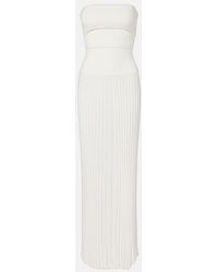 Christopher Esber - Slash Cutout Ribbed-Knit Maxi Dress - Lyst