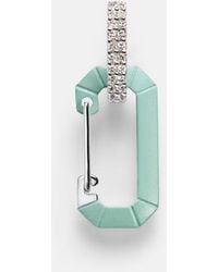 Eera - Chiara Small 18Kt Single Earring With Diamonds - Lyst