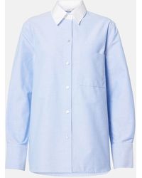 Vince - Oxford-Hemd Aus Baumwolle - Lyst