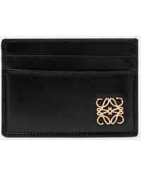 Loewe - Puffer Anagram Leather Card Holder - Lyst