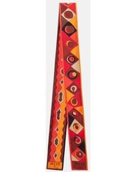 PUCCI - Manuba Silk Twill Scarf - Lyst