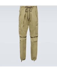 Tom Ford - Enzyme Cotton Twill Cargo Pants - Lyst