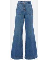 Etro - High-Rise Flared Jeans - Lyst