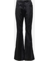 Tom Ford - Mid-rise Flared Pants - Lyst