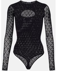 Wolford - Cutout Lace Bodysuit - Lyst