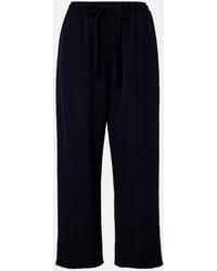 The Row - Orieno Wool Gabardine Pants - Lyst
