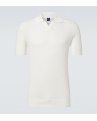 Fedeli - Cotton Pique Polo Shirt - Lyst