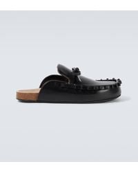 JW Anderson - Mules En Cuir A Volants - Lyst