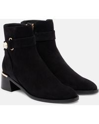 Jimmy Choo - Noor 45 Suede Ankle Boots - Lyst