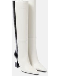 Jacquemus - Les Bottes Bisou Leather Knee-High Boots - Lyst