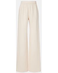 Valentino - Cady Couture Wide-Leg Pants - Lyst