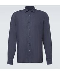 Fedeli - Hemd Nick Aus Leinen - Lyst