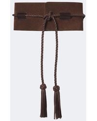 DEHANCHE - Sedona Suede Corset Belt - Lyst