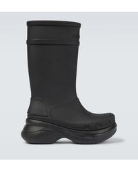 Balenciaga - X Crocs Wellington Boots - Lyst
