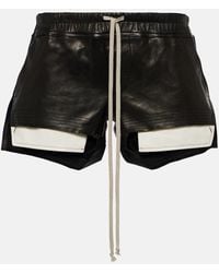 Rick Owens - Leather Boxers - Lyst