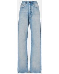 Dries Van Noten - Jeans Regular A Vita Alta - Lyst