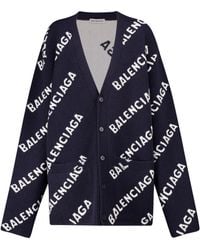 balenciaga cardigan sweater