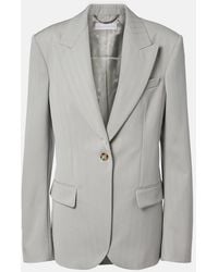 Stella McCartney - Striped Wool Blazer - Lyst