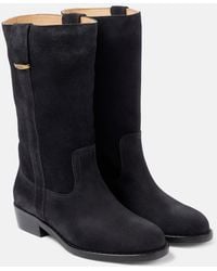 Isabel Marant - Heikee 35 Suede Ankle Boots - Lyst