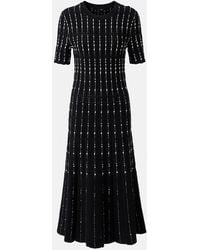JOSEPH - Ribbed-Knit Cotton-Blend Midi Dress - Lyst