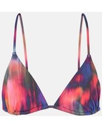 Eres - Bedrucktes Bikini-Oberteil Spatiale - Lyst