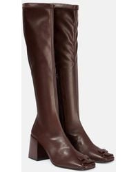 Courreges - Reedition Faux Leather Knee-High Boots - Lyst