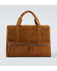 Metier - Weekender Racer 53 Aus Veloursleder - Lyst