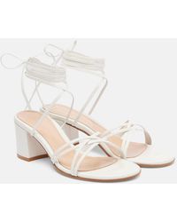 Gianvito Rossi - 60 Leather Sandals - Lyst