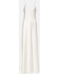 The Row - Guinevere Silk Slip Dress - Lyst