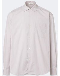 The Row - Vanja Striped Cotton Shirt - Lyst