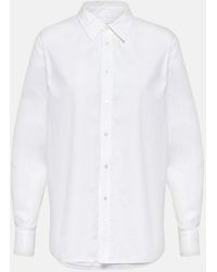 Nili Lotan - Raphael Cotton Poplin Shirt - Lyst