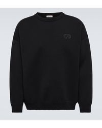 Valentino - Vlogo Wool-blend Sweater - Lyst