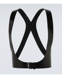 Alexander McQueen - Cintura harness in pelle - Lyst