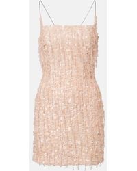 La Fuori - Fairy Glen Folly Sequined Minidress - Lyst