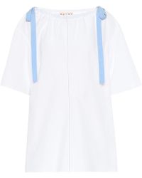 Marni Blusa in cotone - Bianco