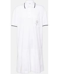 Brunello Cucinelli - Cotton Piqué Polo Minidress - Lyst
