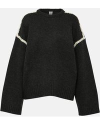 TOTEME - Pullover Aus Wolle Und Kaschmir - Lyst