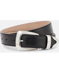 KHAITE - Benny Leather Belt - Lyst