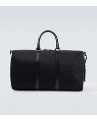 Kiton - Leather-Trimmed Duffel Bag - Lyst